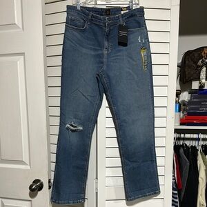 Lee Legendary Style Boyfriend Mid Rise Blue Jeans size 14